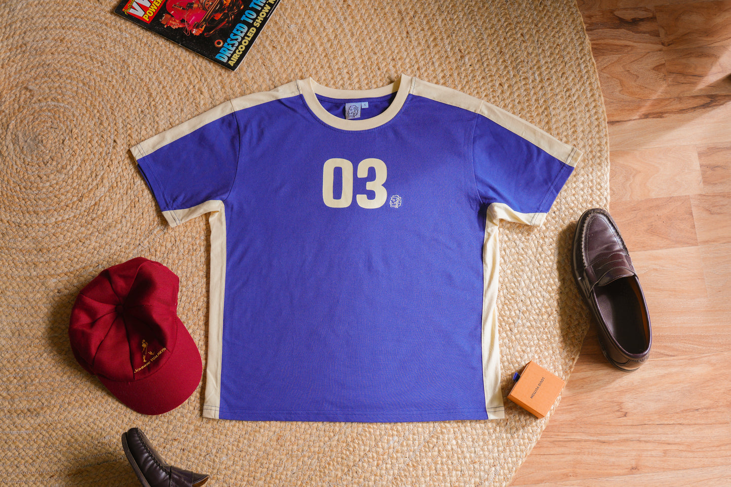 Wakkas House Tee (blue)