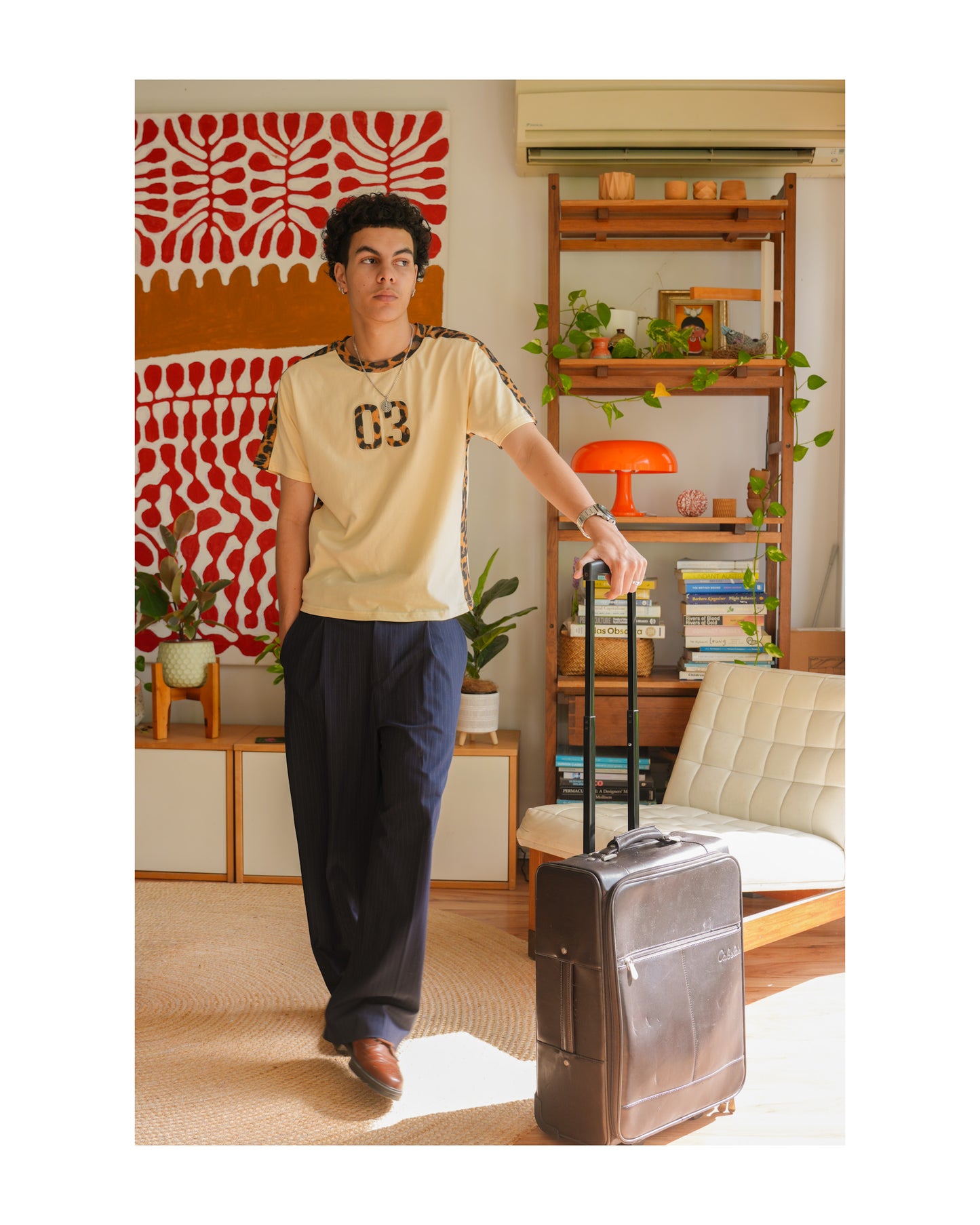 Wakkas House Tee (leopard)