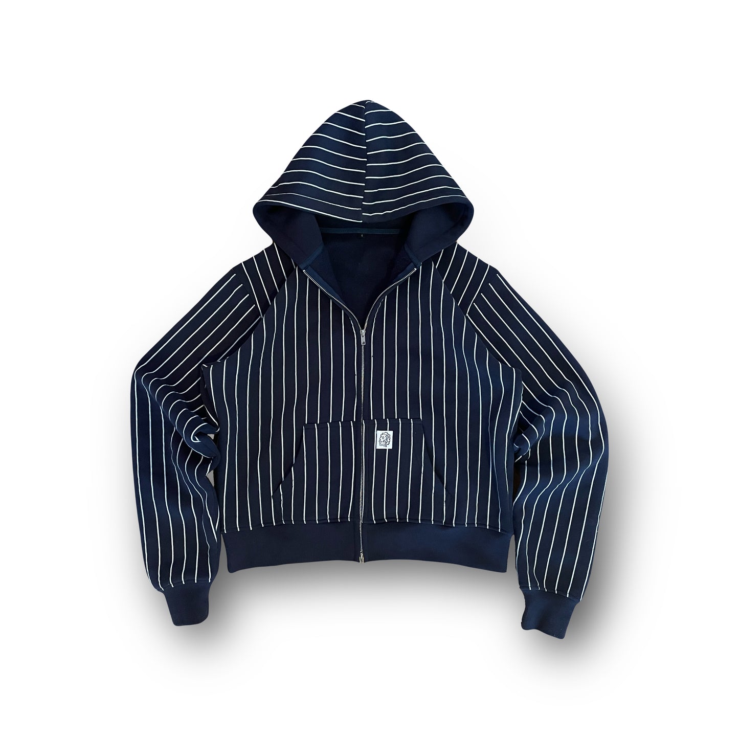 pin stripe hoodie (pre-order)