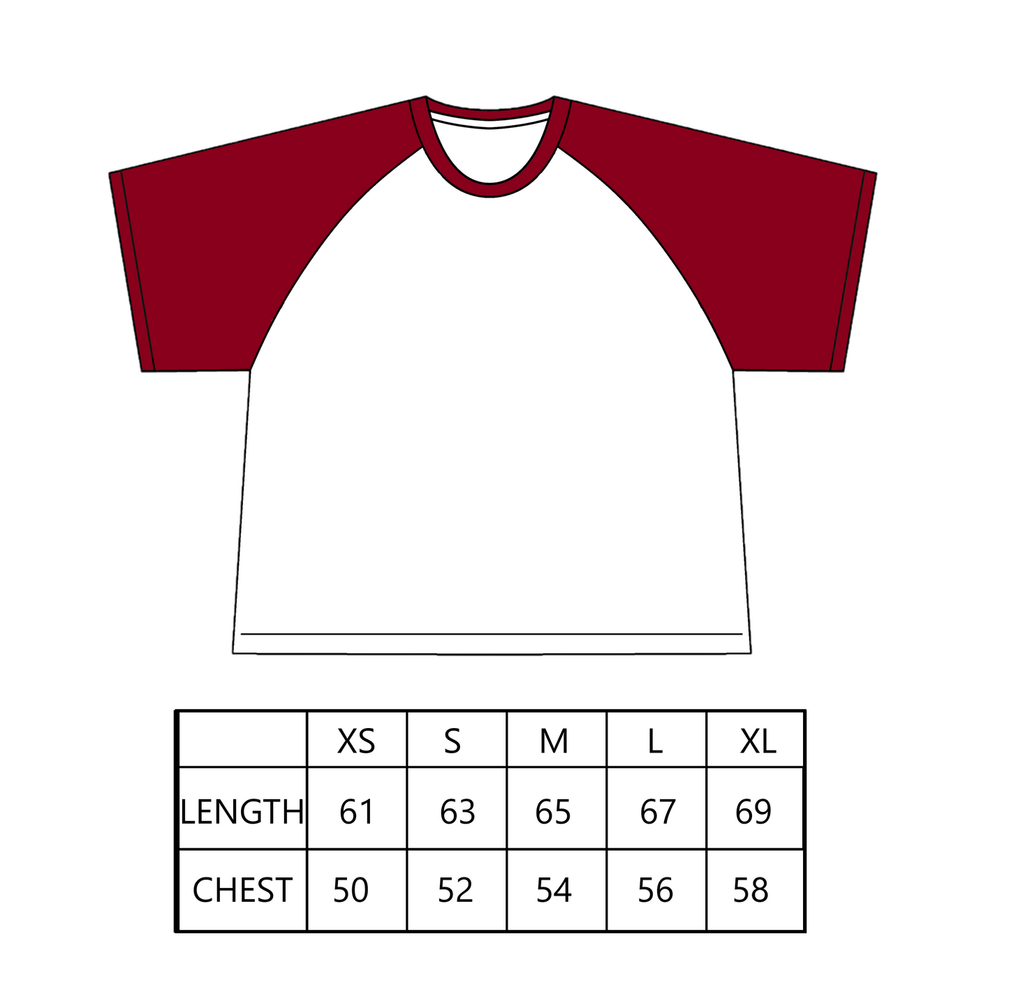 Wakkas raglan tee